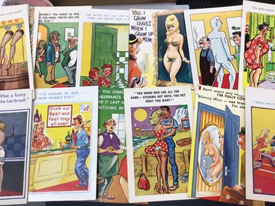 Lot 433 - Collection of vintage comical postcards