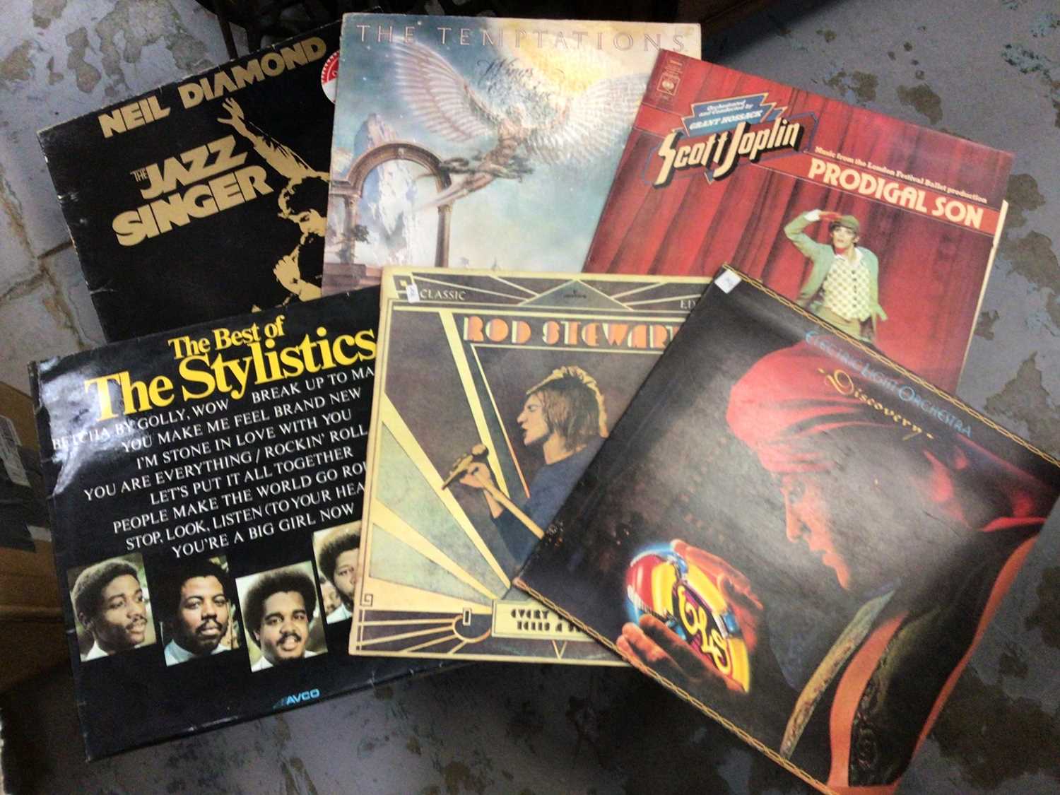 Lot 825 - One box of LP records