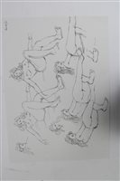 Lot 1003 - Peter Collins, collection of unframed works on...