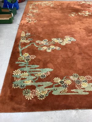 Lot 1542 - Very large Chinese carpet