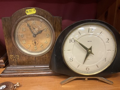 Lot 119 - Collection of vintage clocks and watches