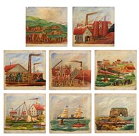 Lot 1008 - A fascinating and charmingly naive set of...
