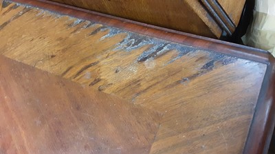 Lot 1247 - Victorian walnut library table