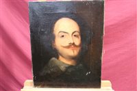 Lot 1016 - 19th century Continental School oil on canvas -...