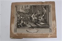 Lot 1022 - William Hogarth (1697 - 1764), collection of...