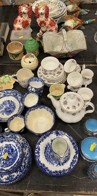 Lot 139 - Ceramics by Clarice Cliff, Carltonware, glassware and other items