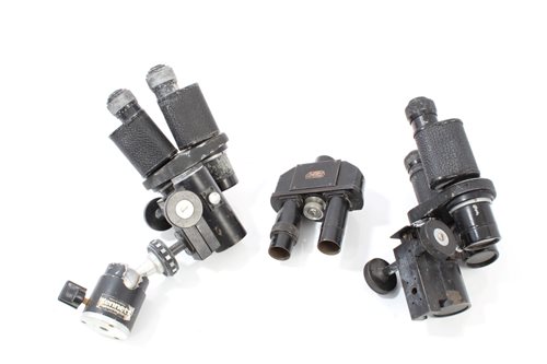 Lot 622 - Various binocular parts - to include parts...