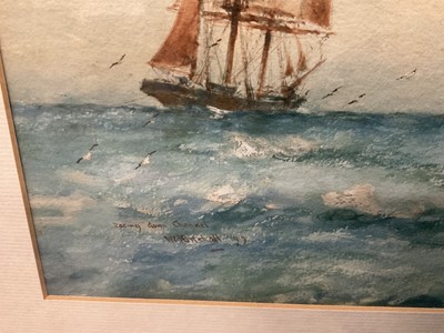 Lot 199 - William Minshall Birchall (1884-1941), watercolour, marine