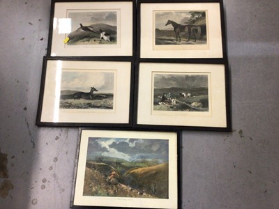 Lot 891 - Selection of pictures and a pears print