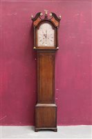 Lot 1064 - Early 18th century Scottish longcase Clocksck...