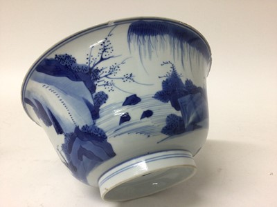 Lot 201 - Chinese Kangxi blue and white bowl