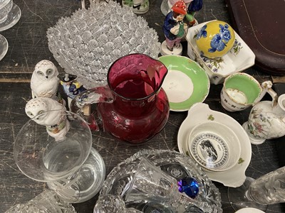 Lot 141 - Miscellaneous ceramics and glass