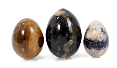 Lot 944 - Three specimen eggs