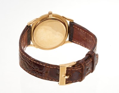 Lot 577 - 1950s gentleman's Vacheron & Constantin 18ct gold ultra-thin wristwatch, circa 1957.