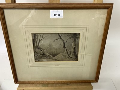 Lot 261 - Samuel Howitt (c.1765-1822), watercolour, sportsman in a landscape, 11cm x 16cm, in glazed frame