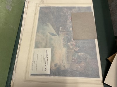 Lot 189 - Folio of pictures and prints