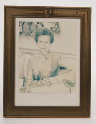 Lot 74 - H.R.H.Princess Anne The Princess Royal signed presentation photograph, faded signature and date of 1970.