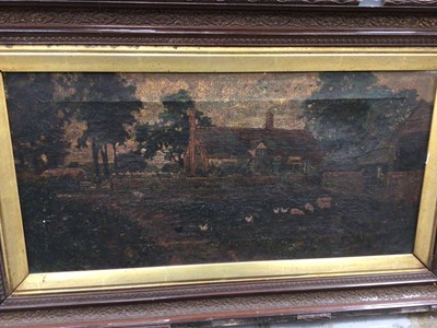 Lot 52 - Group of pictures, including a large watercolour