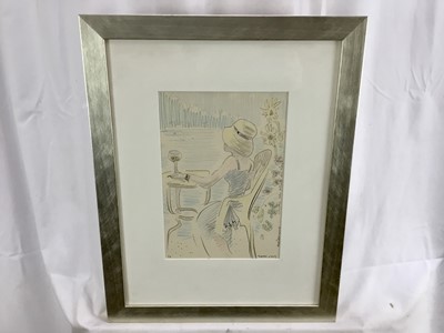 Lot 171 - Alan Halliday British (b.1952) watercolour - ‘King Priam, English National Opera’, signed and dated ‘99, with another later pencil study