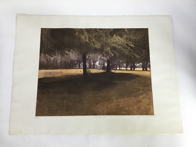 Lot 129 - Phil Greenwood (born 1943) etching/aquatint in colours 'Summer Light'
