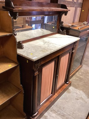 Lot 1335 - Regency rosewood chiffonier