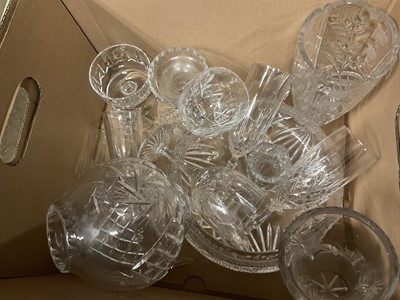 Lot 203 - Collection of cut glass