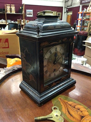 Lot 106 - Astral chinoiserie cases carriage clock