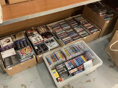 Lot 464 - 6 boxes of Cd's