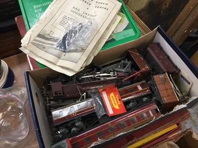 Lot 479 - Railway OO gauge and selection on Meccano