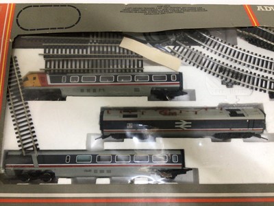 Lot 3 - Hornby OO gauge R543 Advanced Passenger Train set plus 2 carriages, all boxed