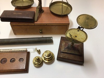 Lot 2491 - Antique brass scales