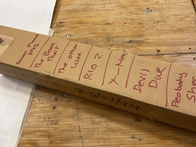 Lot 1459 - Large quantity of film posters rolled in tubes, including Ice Age 3, Babe, Dawn of the Planet of the Apes, X-Men etc.