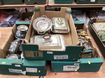 Lot 906 - Collection of silver plate