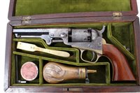 Lot 917 - Colt 1849 pattern pocket percussion revolver, ....