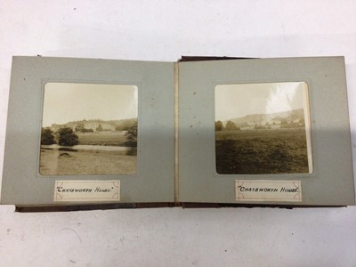 Lot 1425 - Vintage postcards and two old photograph albums. Postcards cards include real photographic 1928 Solent Queen with passengers, 1933 Bournemouth beach scenes