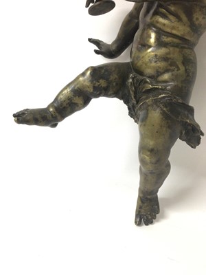 Lot 1001 - 19th century bronze figure of Bacchus