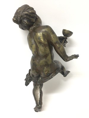 Lot 1001 - 19th century bronze figure of Bacchus