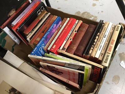 Lot 513 - One box of chess related books