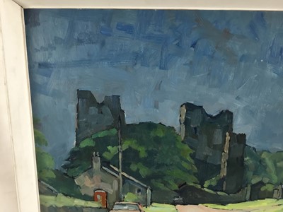 Lot 107 - Douglas Pittuck (1911-1993), oil on board, Caste Bolton, signed and dated ‘79
