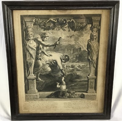 Lot 278 - 18th century engraving after Rubens by Bernard Baron