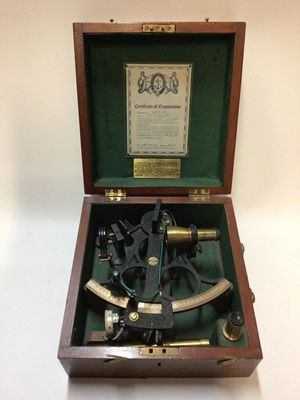 Lot 2508 - Husun sextant in box