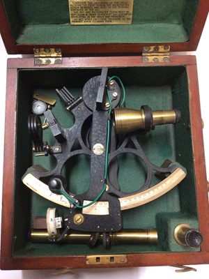 Lot 2508 - Husun sextant in box