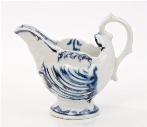 Lot 12 - 18th century Derby blue and white...