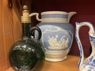 Lot 118 - Collection of 19th century jugs