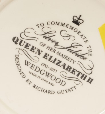 Lot 18 - The Coronation of HM Queen Elizabeth II 1953, Richard Guyatt designed Wedgwood commemorative mug and another