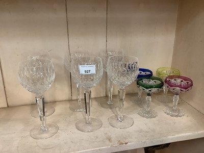 Lot 927 - Group of china and glassware including Waterford