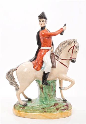 Lot 22 - Victorian Staffordshire figure of Lord...