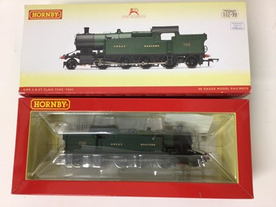 Lot 40 - Hornby OO gauge locomotives LNER Class J15 loco '5444' R3414, GWR 2-8-2T Class 72XX '7202' both boxed (2)