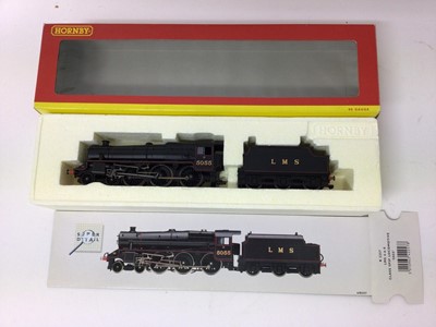 Lot 41 - Hornby OO gauge locomotives LMS 4-6-0 Class 5PSF locomotives '5055' R2257, LSWR 4-4-0 Class T9 '120' locomotive '1763' R2214A all boxed (3)