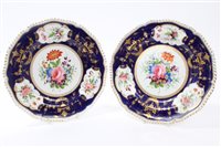 Lot 29 - Early 19th century Derby porcelain plates...